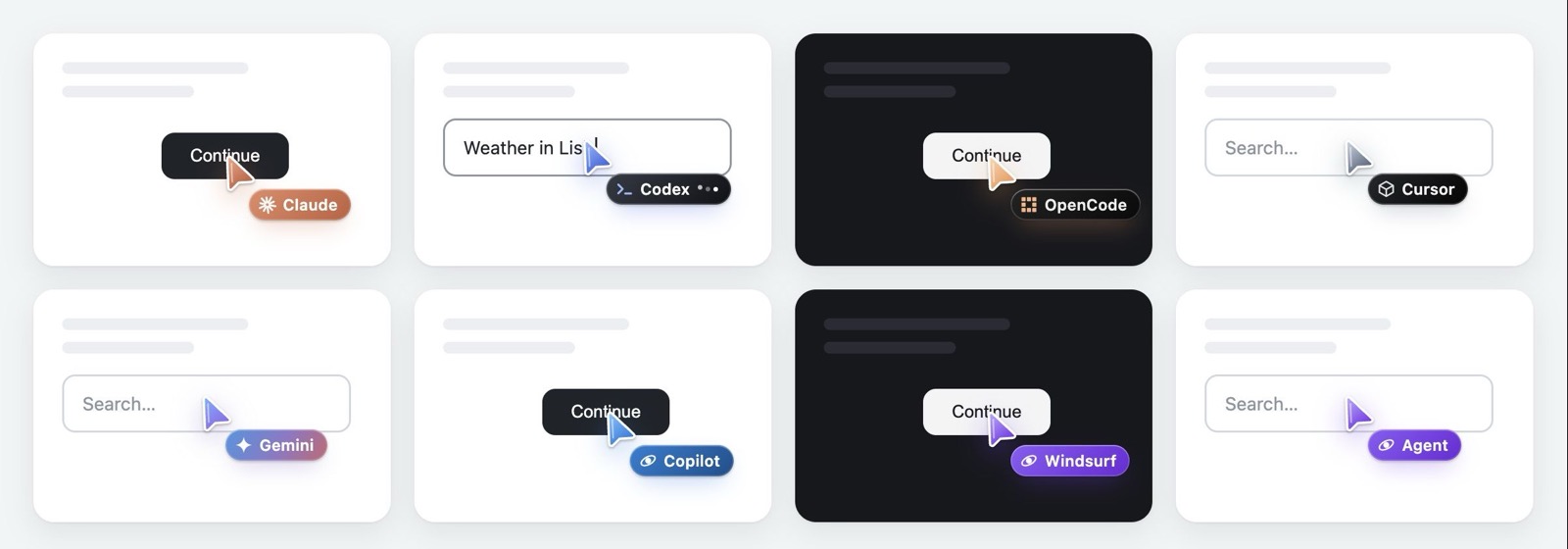 Each agent gets a cursor of its own, Cursor’s included